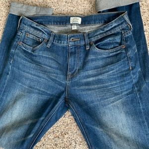 J. Crew Selvedge Matchstick jeans